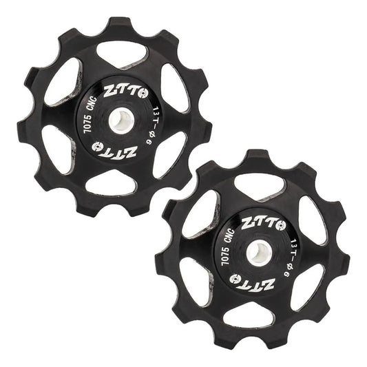 2 Poleas Balero Sellado Guía Tensión Desviador Trasero 13t