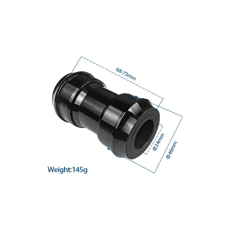 Eje Centro Pf30 46mm Multiplicacion Eje Hueco 24mm Shimano