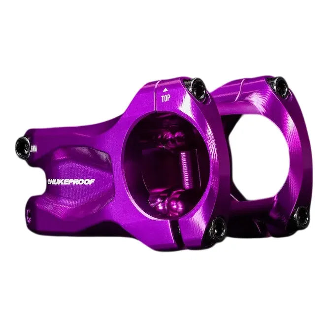 Potencia Poste Manubrio Nukeproof Hzn Enduro 35mm 50mm Largo Violeta Oscuro 5 Cm