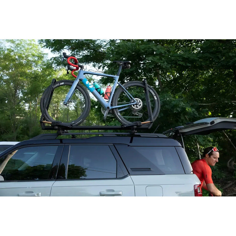 Rack Kuat Piston Sr Portabicicletas Techo Kashima Negro