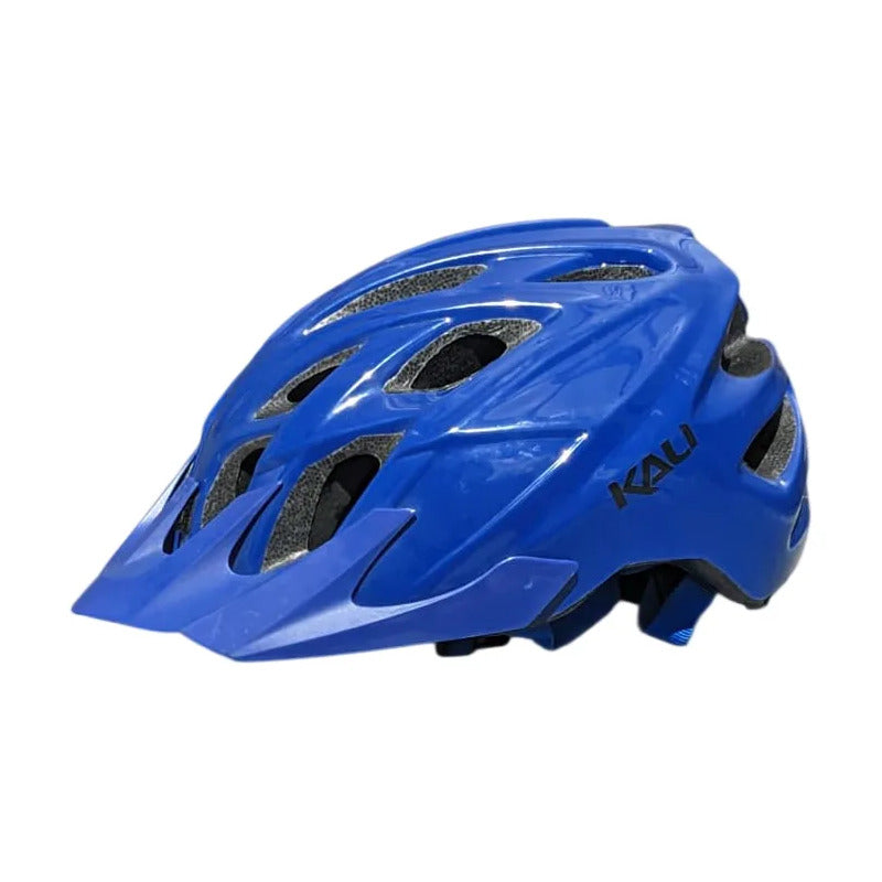 Casco Mtb Kali Chakras Solo Talla S/m 52-57cm Thunder Blue Thunder Blue / Solid Blue S/m