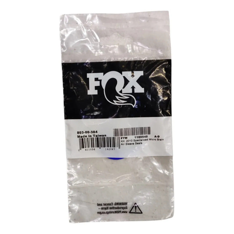 Retenes Sellos Suspension Fox 2010 Specialized Micro Brain Negro
