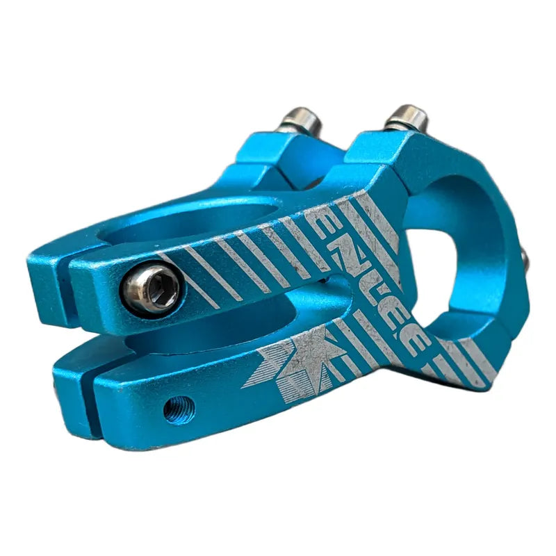 Potencia Poste Manubrio Bicicleta Montaña Enlee 28.6mm Celeste 0 Mm