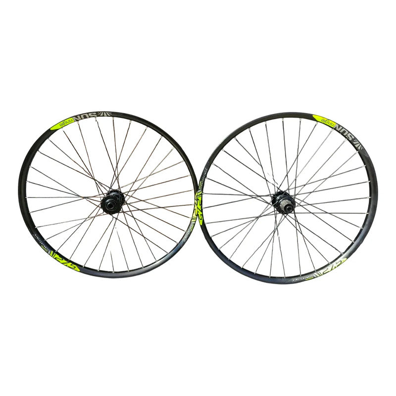 Ruedos Rines 27.5 Sun Ringle Hg Boost Mtb Balero Sellado Tr Negro
