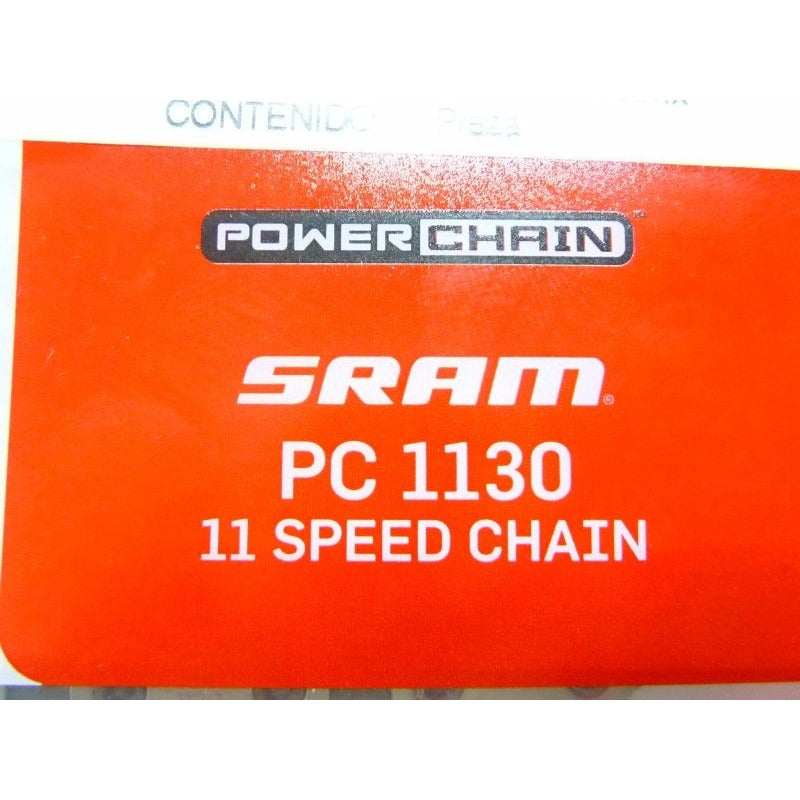 Cadena Sram Pc 1130 11 Pasos Con Power Lock Candado 114 L