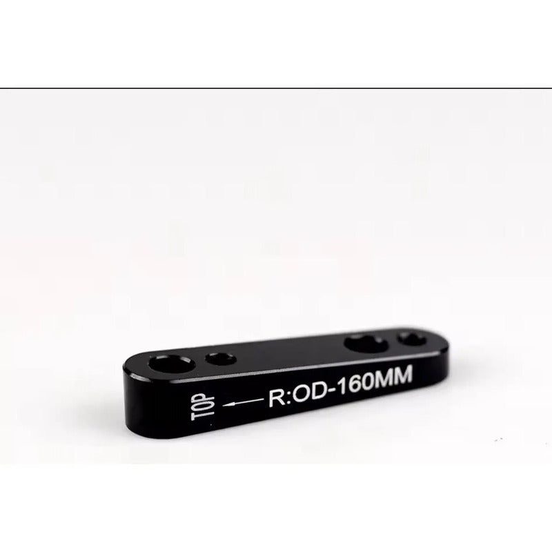 Adaptador Ruta Freno Disco Flat Mount Trasero 160mm Negro
