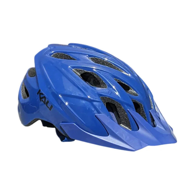 Casco Mtb Kali Chakras Solo Talla S/m 52-57cm Thunder Blue Thunder Blue / Solid Blue S/m