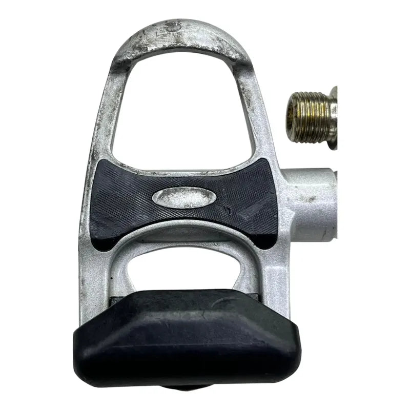 Pedales De Clip Spd Sl De Aluminio Bicicleta Ruta Plateado/negro
