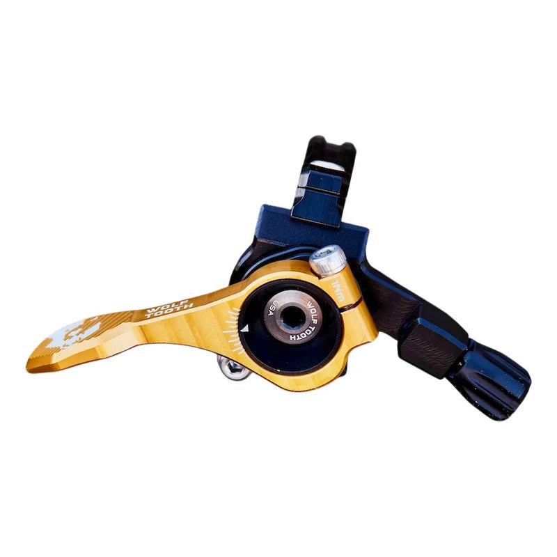 Control Remoto Palanca Mando Dropper Wolf Tooth Pro Negro/amarillo