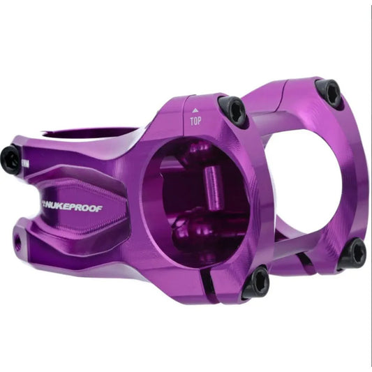 Potencia Poste Manubrio Nukeproof Hzn Enduro 35mm 50mm Largo Violeta Oscuro 5 Cm