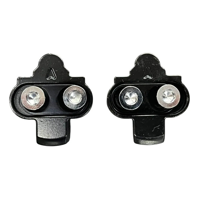 Pedales Shimano M324 Mixtos Doble Propósito Calas/plataforma Plateado/negro