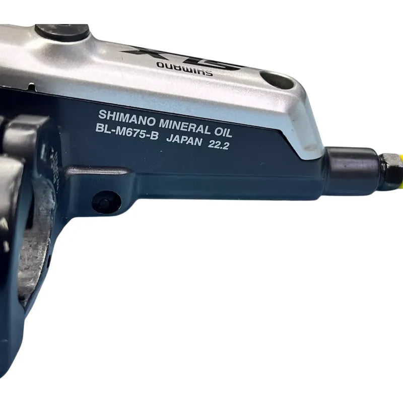 Maneta Palanca Freno Hidráulico Shimano Slx Bl-m675-b Negro Y Plateado