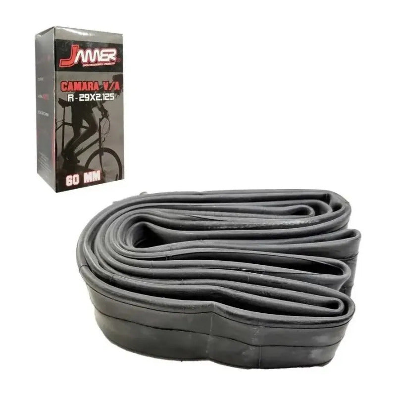 Camara Jamer Valvula Americana Schrader 29 60mm Schrader Negro