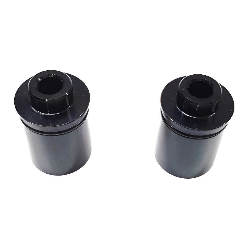 Reductores Tapas Maza Masa Delantera Bitex 15mm A 9mm Qr Negro