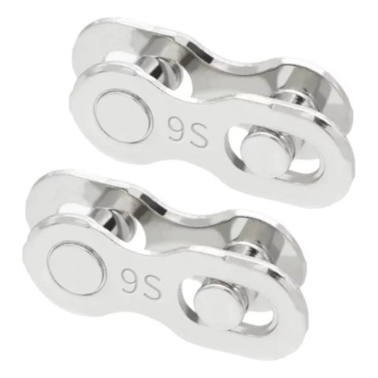 Par De Candados Quick-link Power Link P Cadena 9 Pasos Plateado