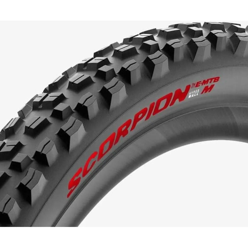 Llanta De Bicicleta Pirelli Scorpion E-mtb Hyperwall 29x2.6 Negro/rojo