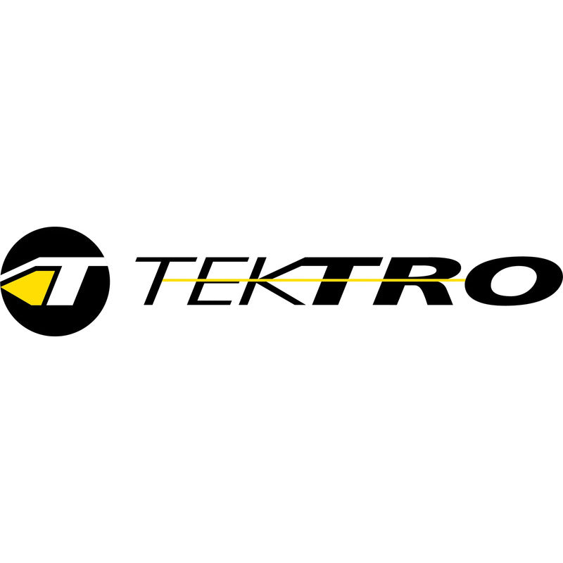 Par Rotores Discos Frenos Tektro 180mm Y 160mm 6 Tornillos Plateado