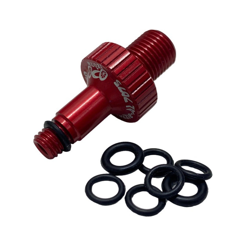 Adaptador Valvula Ifp P Suspensiones Rock Shox Presurizador Rojo