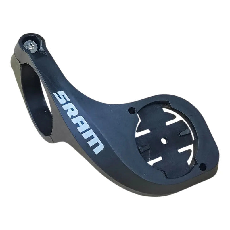 Soporte Base Corta Montaje Ciclocomputador Garmin Sram Negro