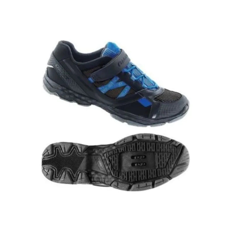 Zapatillas Montaña Ciclismo Giant Sojourn 1 42eu Negro/azul Lisa 42 Eu