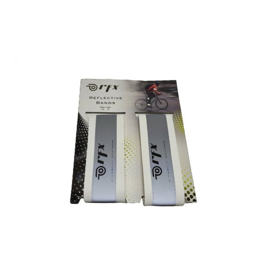 Par Bandas Reflejantes Rfx Correr Bicicleta Ciclismo Blancas Blanco Unitalla