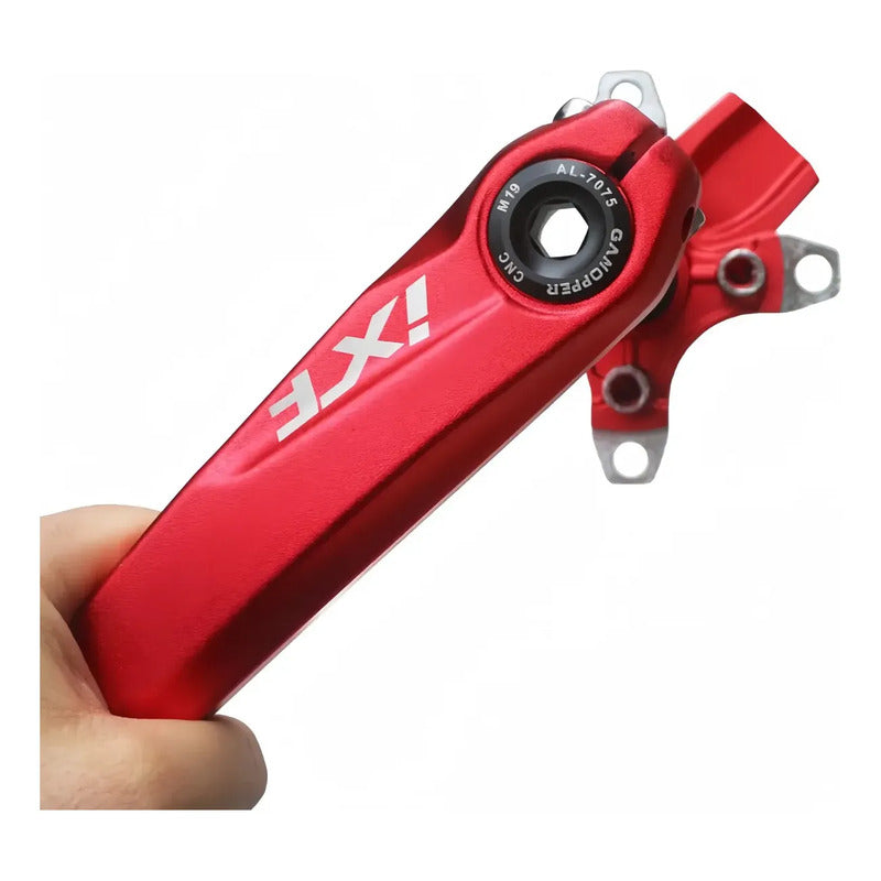 Tapa Biela Tornillo Tuerca Precarga Multiplicación Crank M19 Negro