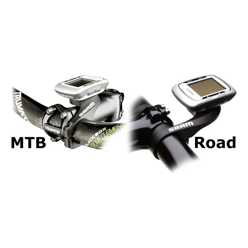Soporte Base Corta Montaje Ciclocomputador Garmin Sram Negro