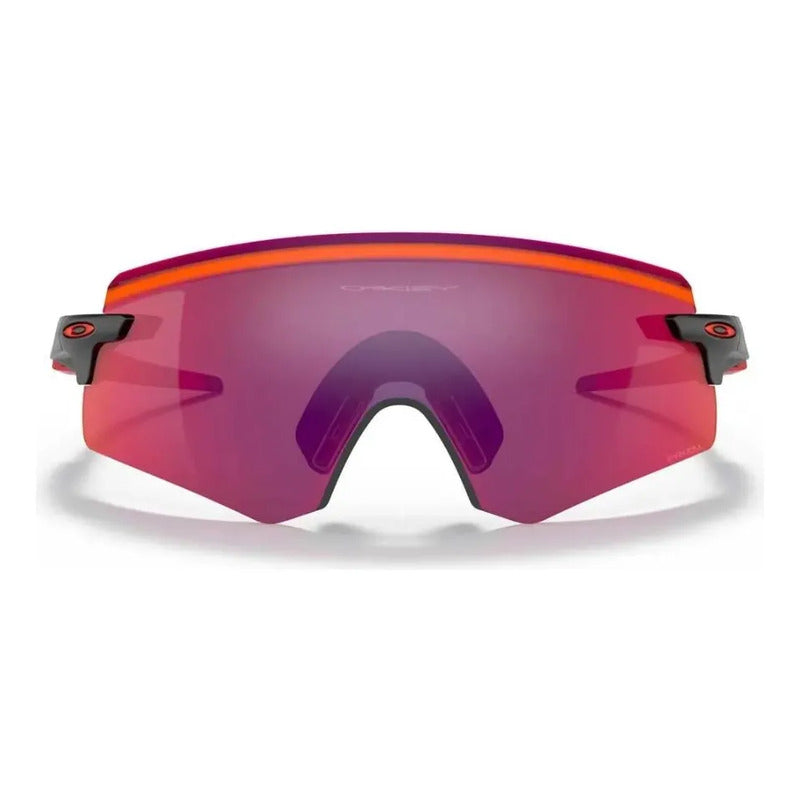 Lentes Oakley Enconder 9471 Matte Black Prizm Road Ruta Mtb Prizm Road Negro/rojo