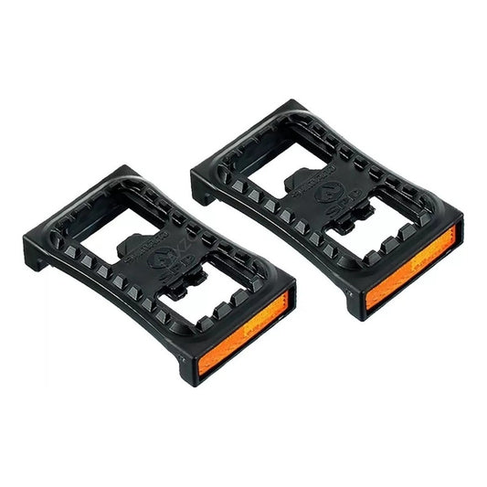 Placas Plataformas Shimano Mtb P Pedales D Contacto Clip Spd Negro