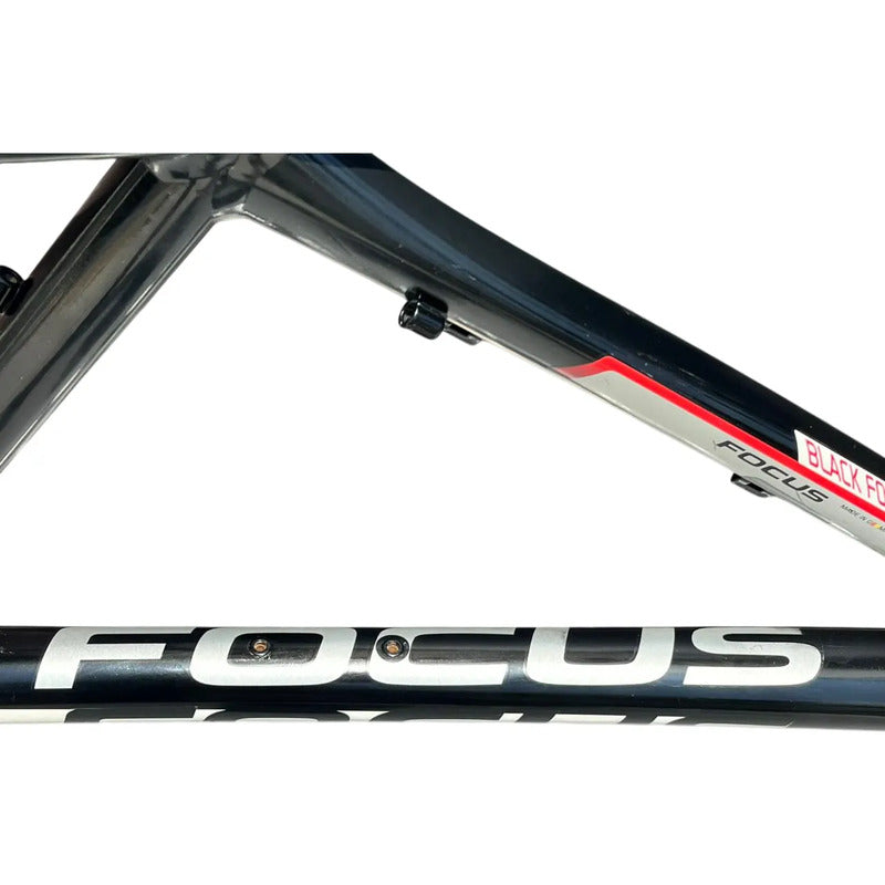 Cuadro Bicicleta Mtb Focus Black Forest 1.0 R26 R27.5 Negro/blanco M