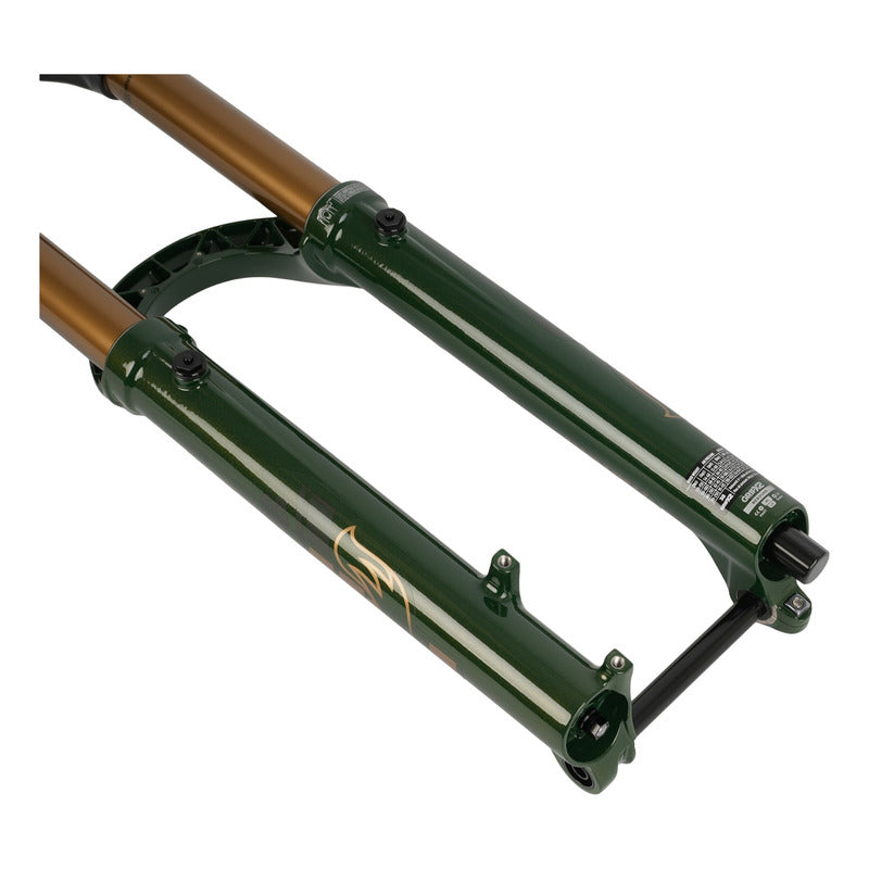 Suspension Fox 38 Racing Green 170 29 Gripx2 Kashima Factory Verde Oscuro