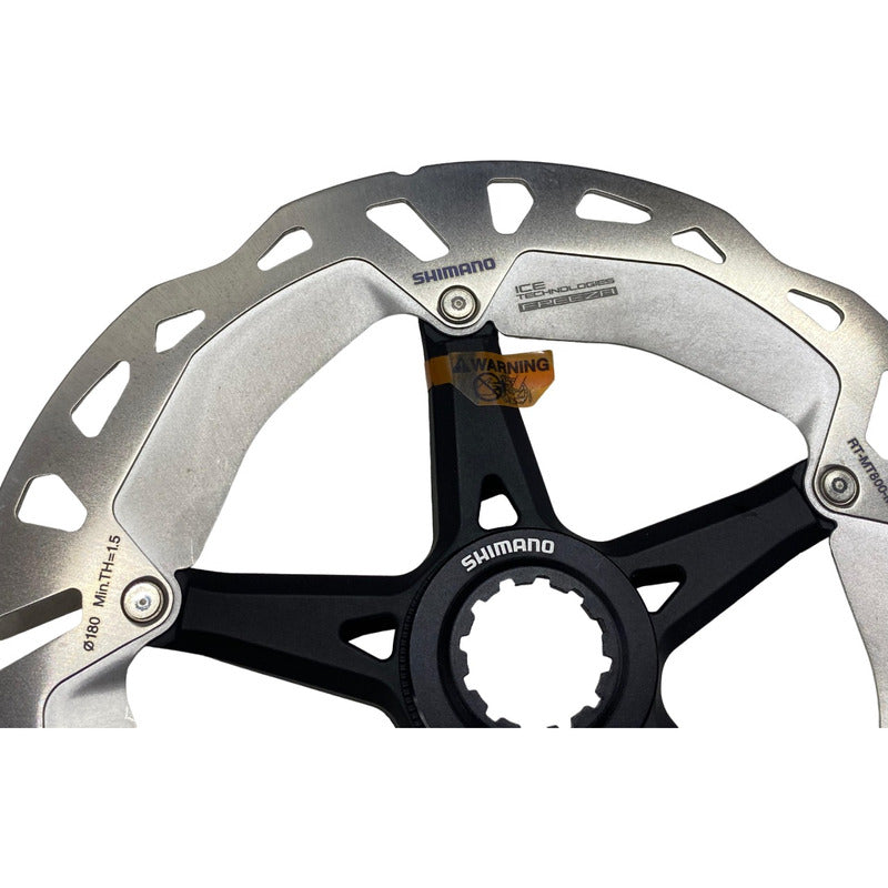 Disco Plateado Shimano Xt Mt800 180 Mm Ice Technologies