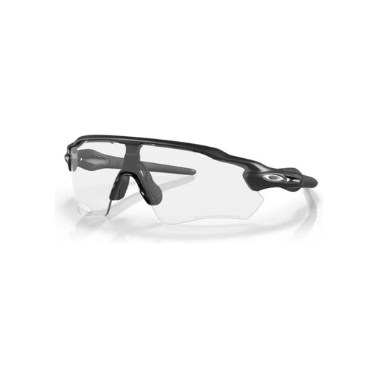 Lentes Oakley Radar Ev Path 920813 - Acero Fotocromaticos Transparente A Negro Iridium Acero