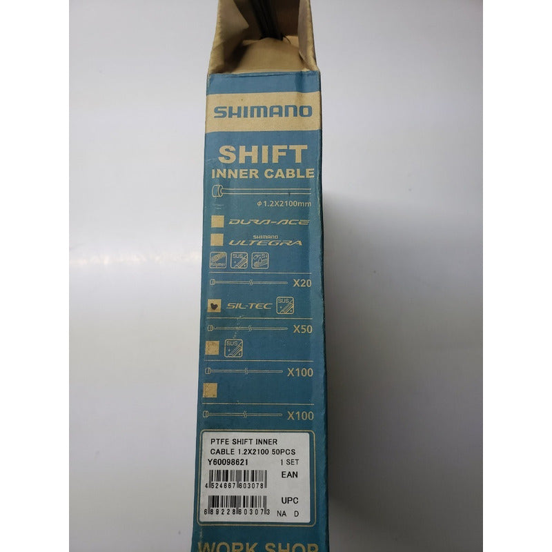 Cable Shimano Cambio 1.2x2100mm Sil-tec Sil Tec