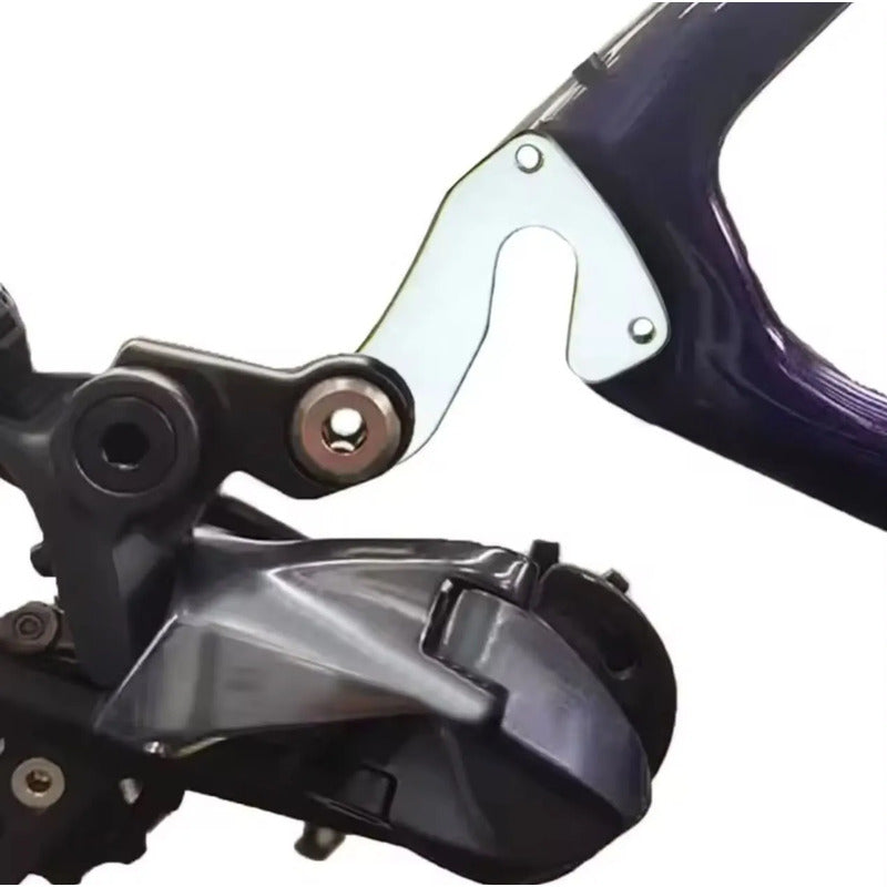 Hanger Pata D Cuadro Dropout 633 Para Bicicleta Plateado