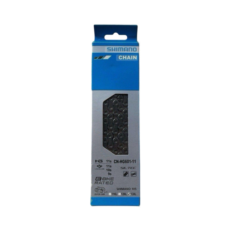 Cadena Shimano 105 Slx Hg601 11 Pasos 138 L Plateado