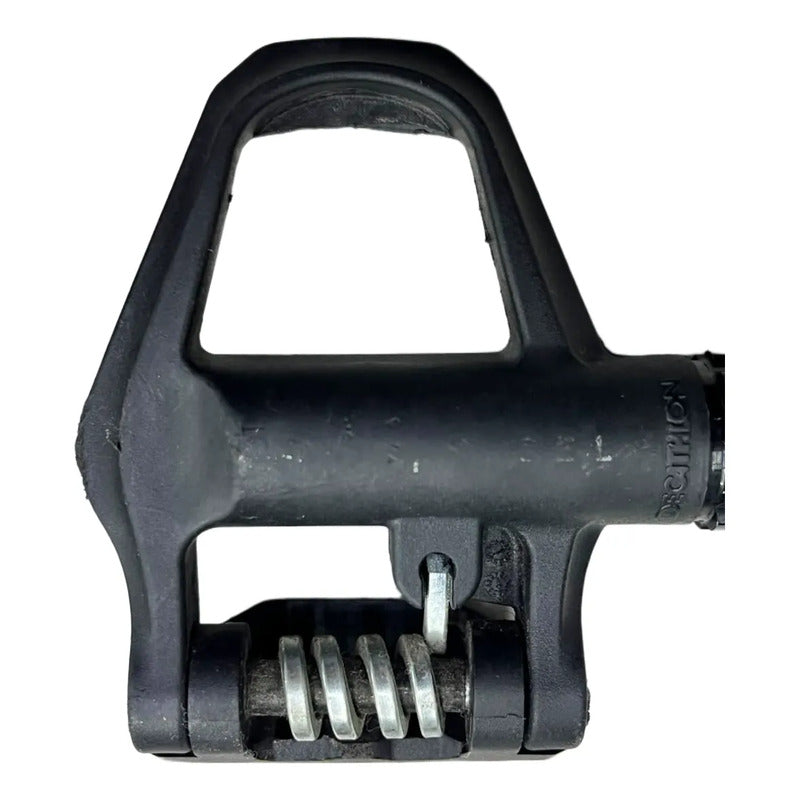 Pedales De Bicicleta Ruta Decathlon Van Rysek Autoroad Edr-k Plateado/negro