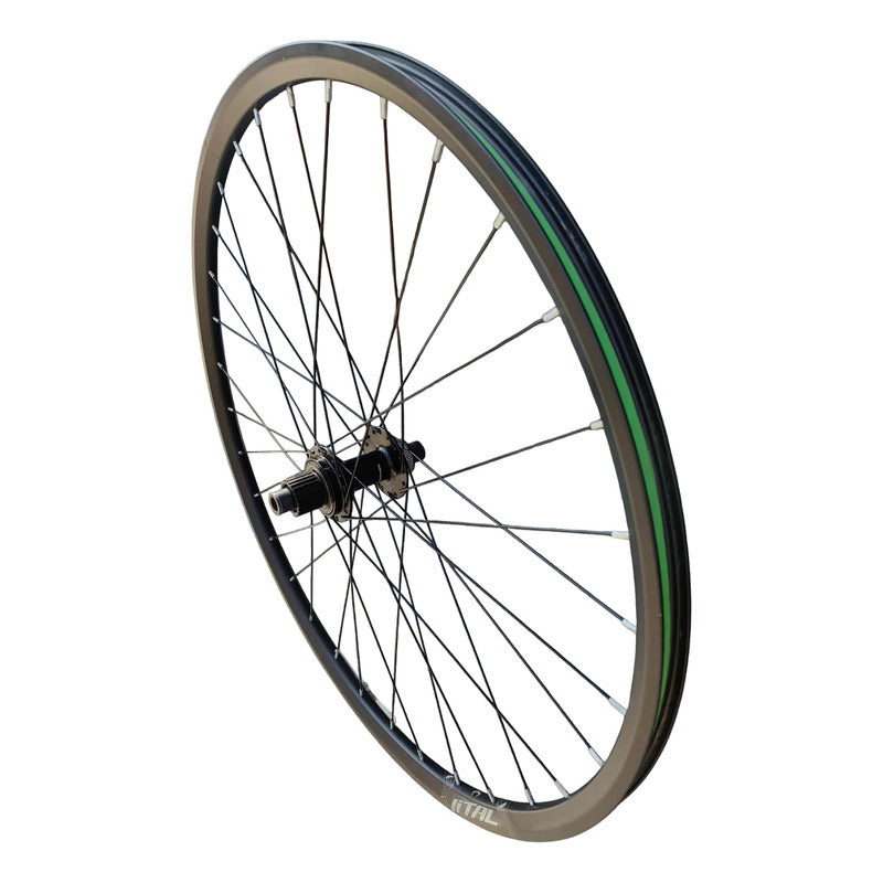 Rin Ruedo Trasero Alubike Vital Microspline Shimano Boost 29 Negro