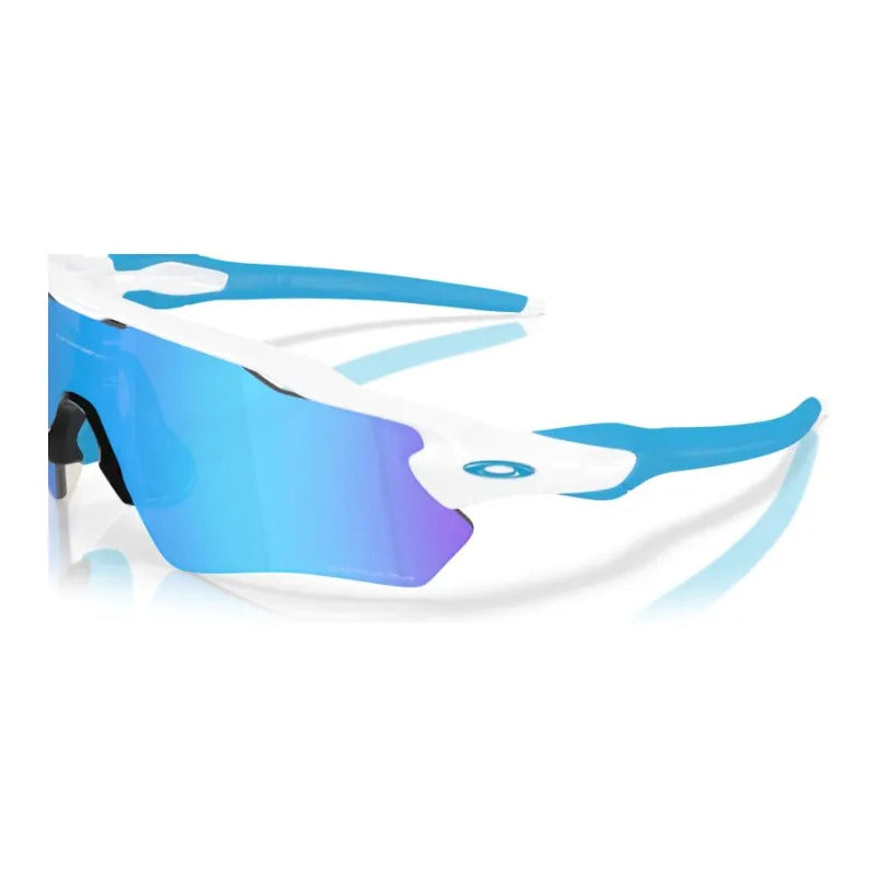 Lentes Oakley Radar Ev S Path 951001 Blanco Pulid Ruta Mtb Prizm Sapphire Blanco