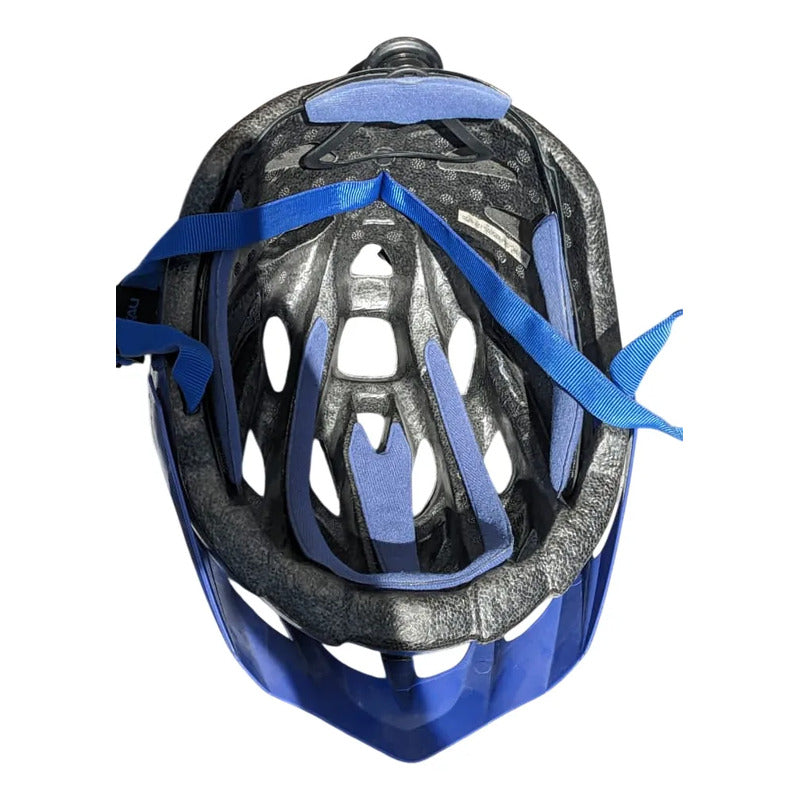 Casco Mtb Kali Chakras Solo Talla S/m 52-57cm Thunder Blue Thunder Blue / Solid Blue S/m
