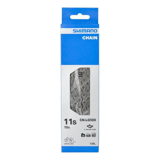 Cadena Shimano Cues 10 - 11 Pasos 138l Linkglide Lg500 Plateado