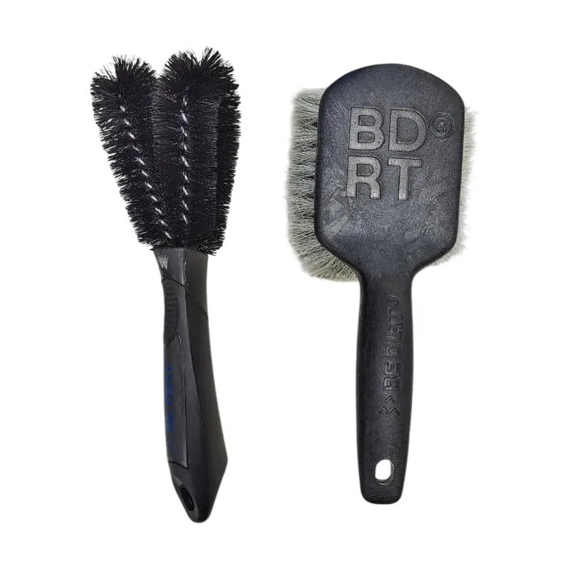Kit Limpieza Cepillos Lavado Bicicleta Be Dirt Basic Kit + Negro