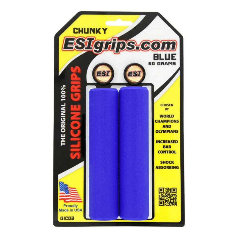 Grips Montaña Puños Esigrips Chunky Azul Azul