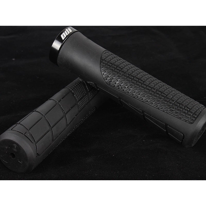 Grips Puños Bicicicleta Odi Grip Candado Silicon Ergonomico Negro