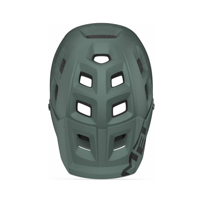 Casco Mtb Met Terranova Talla S 52-56cm Verde/negro S 52/56