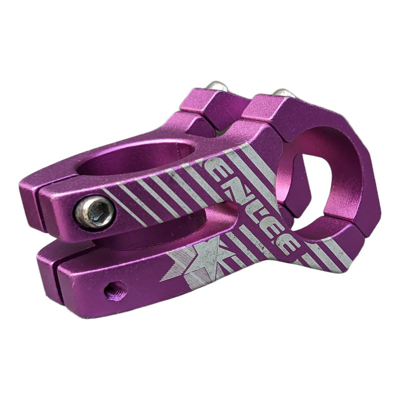 Potencia Poste Manubrio Bicicleta Montaña Enlee 28.6mm Celeste 0 Mm