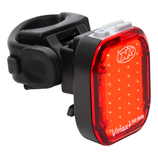 Lampara Niterider Vmax + 180 Lumens Trasera P Bicicleta Negro/rojo