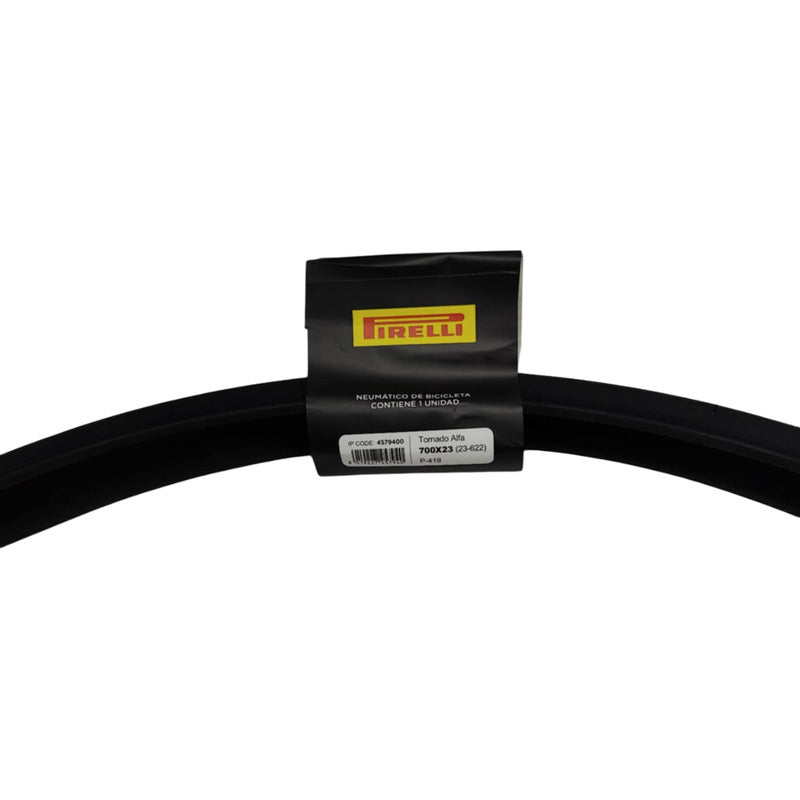 Llanta Bicicleta Ruta Pirelli Tornado Alfa 700×23 Alambre Negro