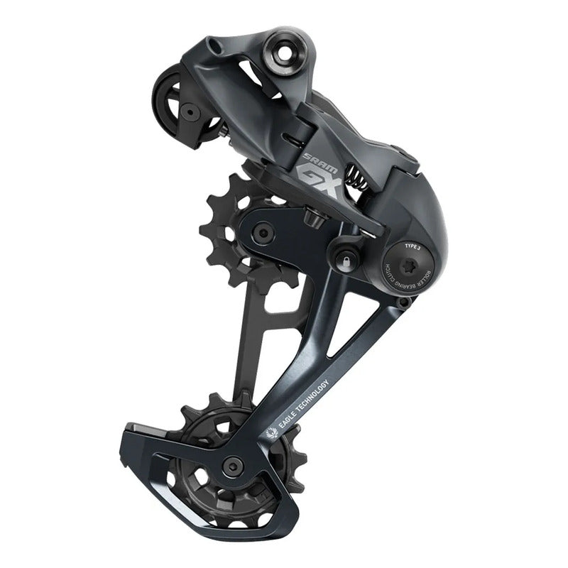 Desviador Cambio Trasero Sram Gx Eagle 12 Pasos Lunar Gris Oscuro Largo