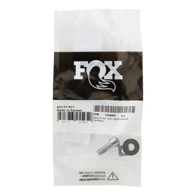 Tornillo Pinch Bolt Suspension Fox 36 38kaboltx 803-01-811 Plata